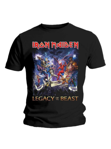 Iron Maiden Риза Legacy of the Beast Unisex Black XL