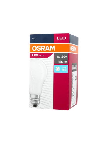 LED Крушка A60 E27/9,5W/230V 4000K - Osram