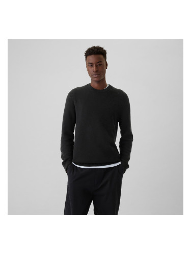 Пуловер GAP Crew Texture True Black M