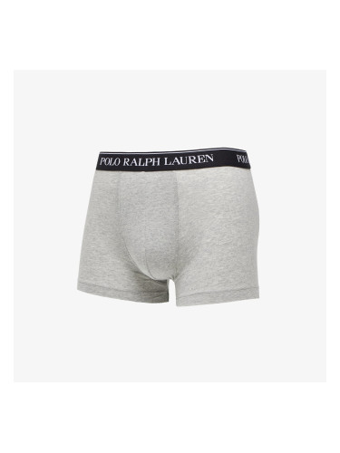 Боксерки Polo Ralph Lauren Stretch Cotton Classic Trunks 3-Pack Grey S