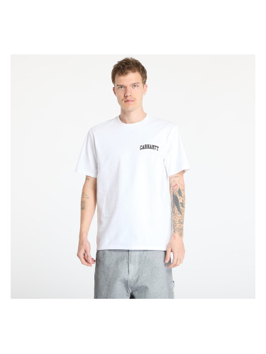 Тениска Carhartt WIP S/S University Script T-Shirt UNISEX White/ Black XS