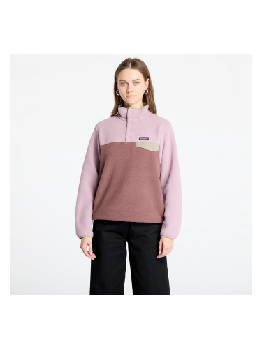 Суитшърт Patagonia W's LW Synch Snap-T P/O Dulse Mauve L