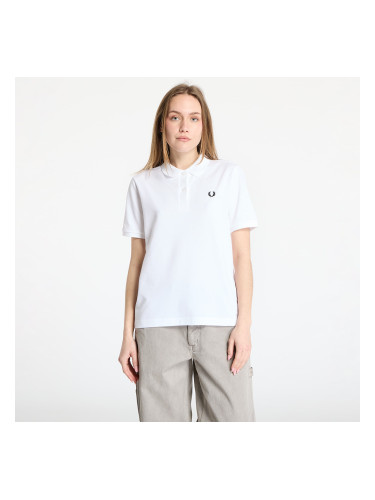 Тениска FRED PERRY Shirt White 8