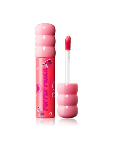 I Heart Revolution Bubble Tea Milky Blush & Lip мултифункционален грим за устни и скули цвят Poppin' Peach 1.8 мл.