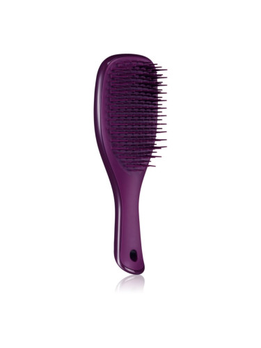 Tangle Teezer Mini Ultimate Detangler Midnight Plum малка плоска четка за права и къдрава коса 1 бр.