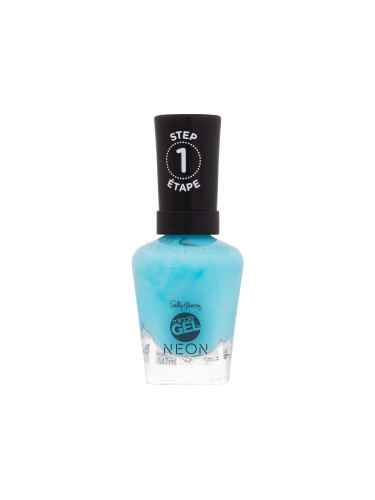 Sally Hansen Miracle Gel Neon Лак за нокти за жени 14,7 ml Нюанс 053 Miami Ice