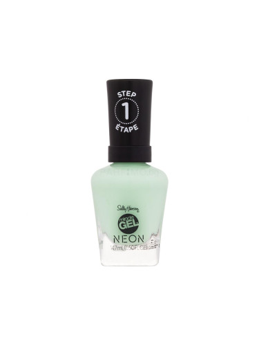 Sally Hansen Miracle Gel Neon Лак за нокти за жени 14,7 ml Нюанс 052 Electri-Lime