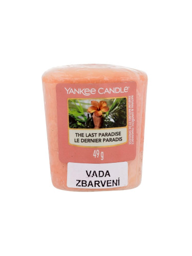 Yankee Candle The Last Paradise Ароматна свещ 49 g промяна на цвета