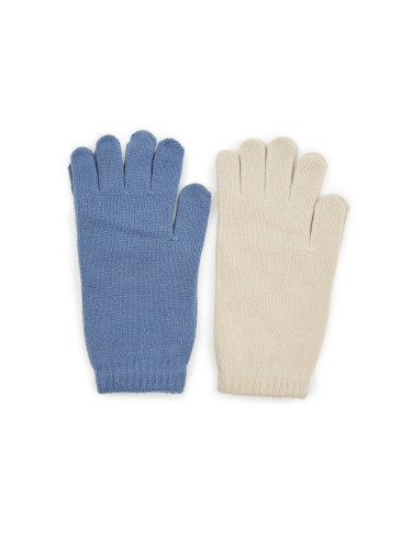 Beige and blue women's gloves 2 pcs ORSAY - Women's