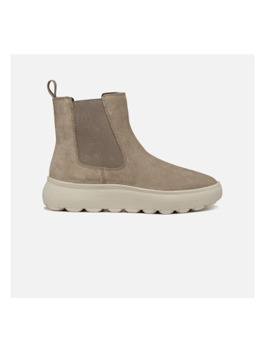 Beige women's ankle boots Geox Spherica EC4.1 - Women's