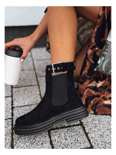 Botki damskie MADDEN czarne Dstreet