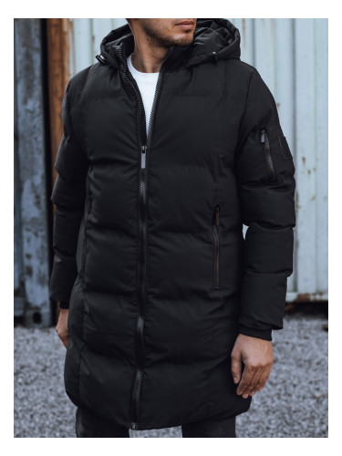 Мъжко черно зимно яке Dstreet