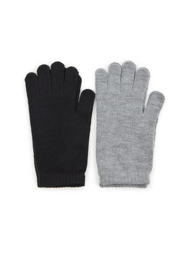 Black and grey women's gloves 2 pcs ORSAY - Women's