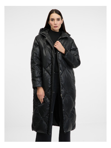 Black Women's Quilted Down Coat ORSAY - Women's