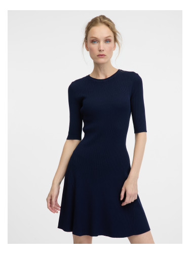 Dark blue women's short dress ORSAY - Women's