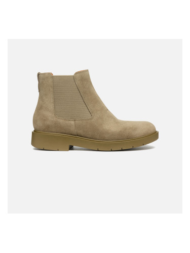 Beige women's ankle boots Geox Spherica EC1 - Women's