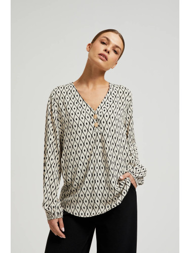 Marisse Women's Shirt Z-Ko-4518 L.Beige