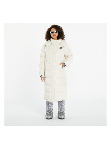 Палто Tommy Jeans Alaska Long Puffer Beige L