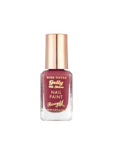 Barry M Rose Tinted Gelly Hi Shine Nail Paint - French Rose