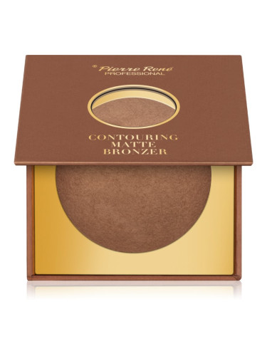 Pierre René Contouring Matte Bronzer бронзираща палитра за очи 10 гр.