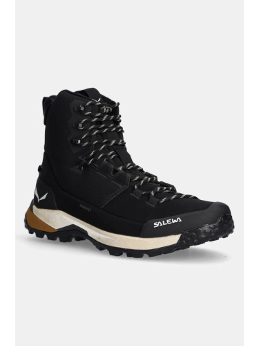 Обувки Salewa Puez Winter Mid PTX в черно с изолация 00.0000061447