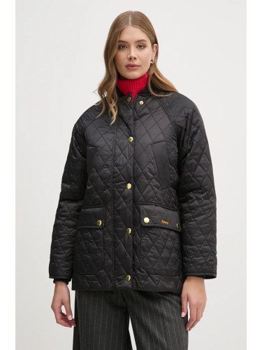 Яке Barbour Sport Beadnell Quilt в черно преходен модел LQU1764