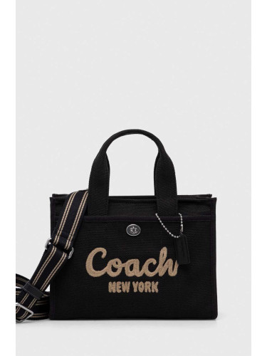 Чанта Coach в черно