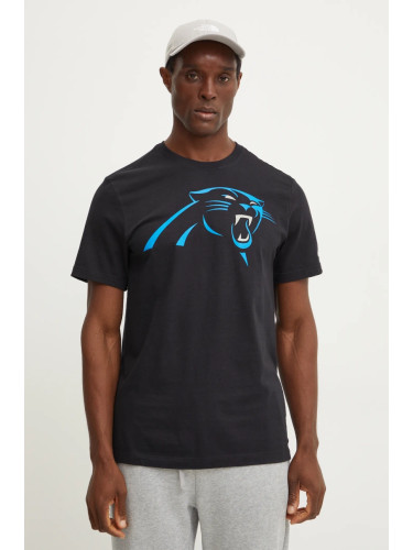 Памучна тениска Nike Carolina Panthers в черно с принт N199-00A-9D-CLH