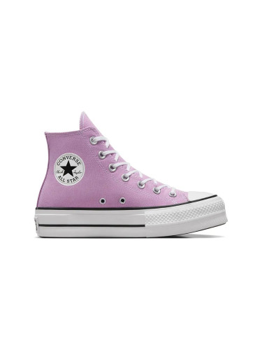 Високи кецове Converse Chuck Taylor All Star Lift в розово A09392C