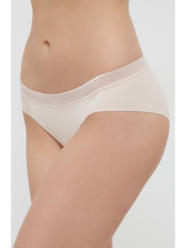 Бикини Calvin Klein Underwear в жълто 000QF6308E