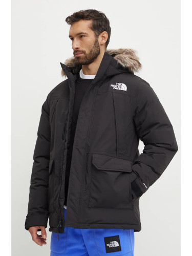 Пухено яке The North Face McMurdo в черно зимен модел NF0A5GJF4H01