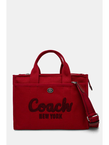 Чанта Coach в червено