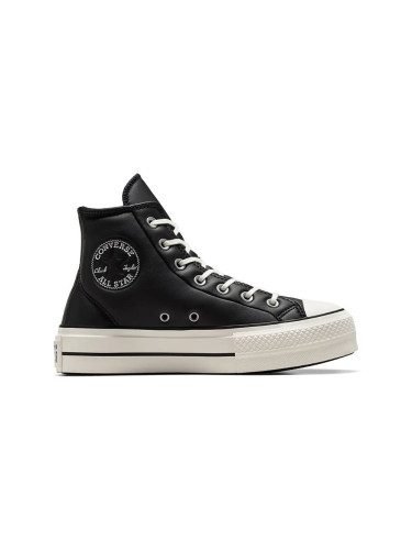 Високи кецове Converse Chuck Taylor All Star Lift в черно A11160C