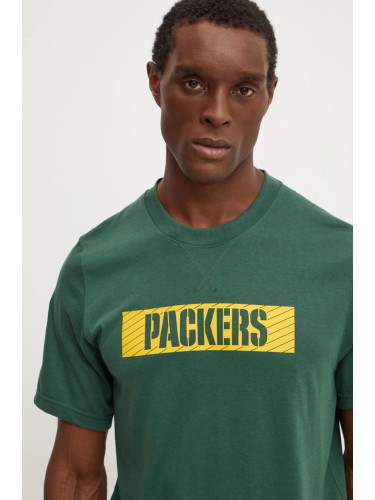 Тениска за трениране Nike Green Bay Packers в зелено с принт 02FF-3EE-7T-B73