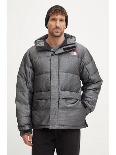 Пухено яке The North Face TNF x 30th Years HMLYN в сиво зимен модел NF0A88XE1OA1