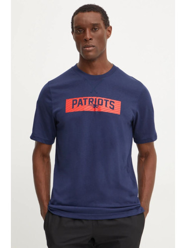 Тениска за трениране Nike New England Patriots в тъмносиньо с принт 02FF-41S-8K-B73