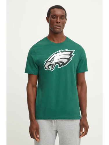 Памучна тениска Nike Philadelphia Eagles в зелено с принт N199-3JD-86-CLH