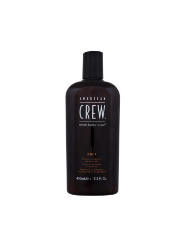 American Crew 3-IN-1 Шампоан за мъже 450 ml