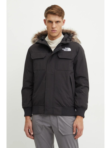 Яке The North Face McMurdo Bomber в черно зимен модел NF0A5GD9JK31