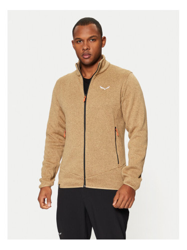 Salewa Полар Puez Rocca 29126 Бежов Regular Fit