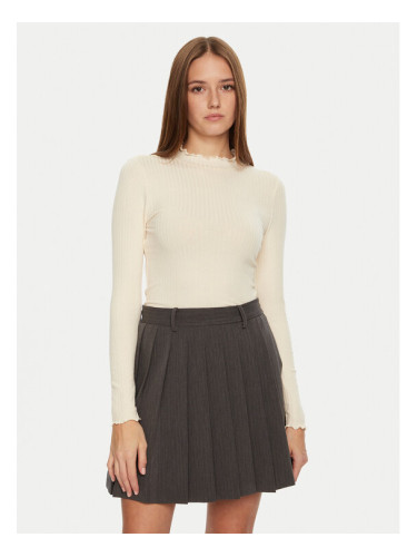 JDY Блуза Fransiska 15228065 Екрю Slim Fit