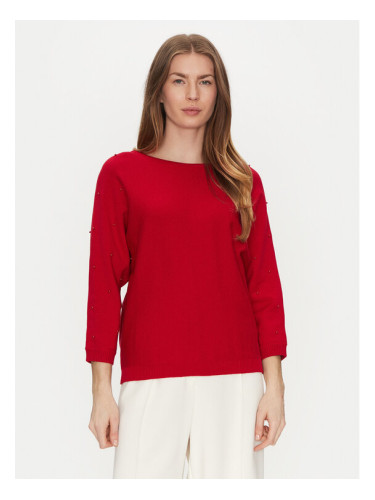 Tatuum Пуловер Perlo T2424.090B Червен Regular Fit