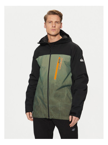 Quiksilver Скиорско яке Morton EQYTJ03458 Зелен Modern Fit