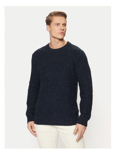 Tom Tailor Пуловер 1044537 Тъмносин Regular Fit