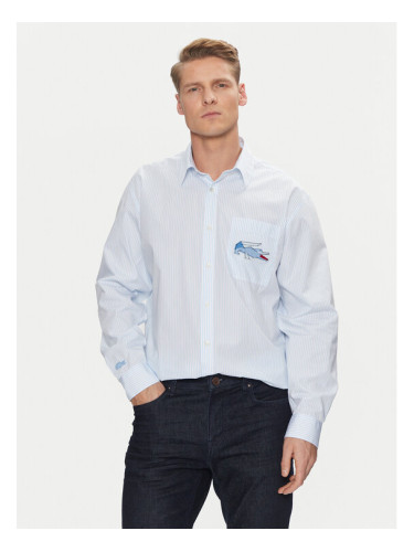 Lacoste Риза CH4548 Светлосиньо Relaxed Fit