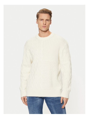 Tom Tailor Denim Пуловер 1044433 Екрю Relaxed Fit