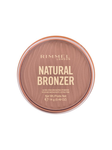 Rimmel London Natural Bronzer Ultra-Fine Bronzing Powder Бронзант за жени 14 гр Нюанс 003 Sunset