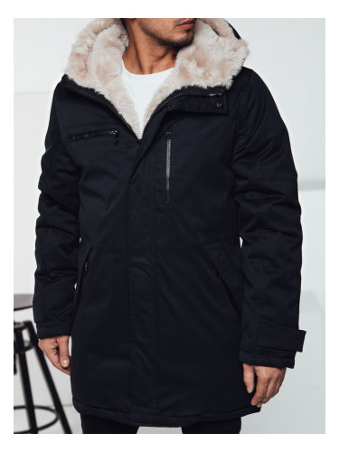 Мъжка зимна парка с качулка