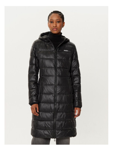 HUGO Зимно палто Famalia-2 50519407 Черен Slim Fit