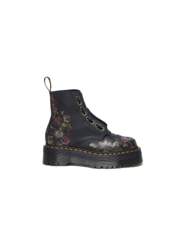 Dr. Martens Sinclair Decayed Roses Leather Platform Boots